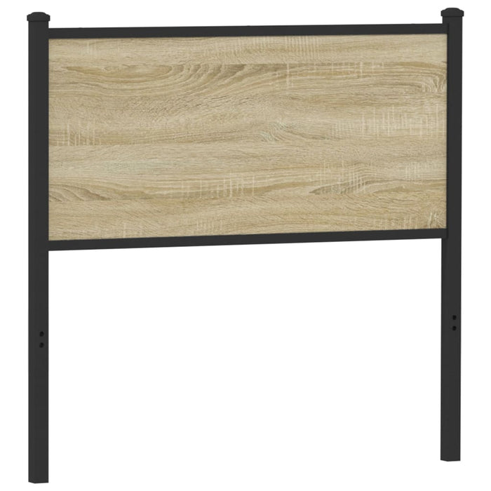 Headboard Sonoma 90 cm Engineered Wood and Steel