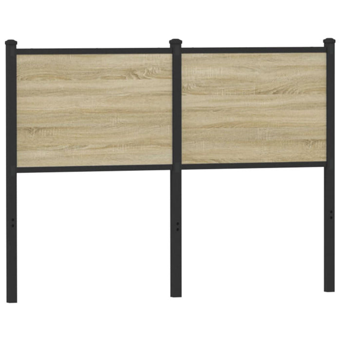 Headboard Sonoma 120 cm Engineered Wood and Steel