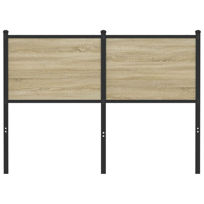 Headboard Sonoma 120 cm Engineered Wood and Steel