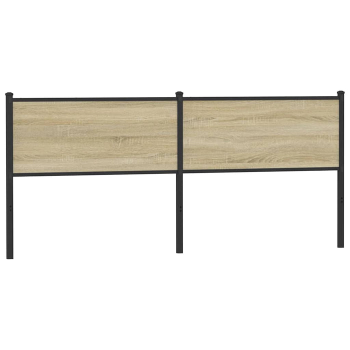 Headboard Sonoma 190 cm Engineered Wood and Steel