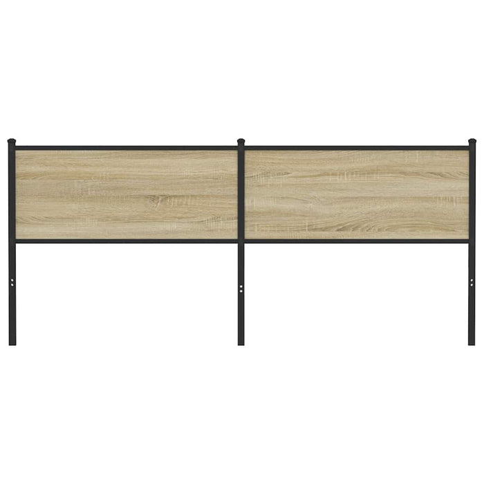 Headboard Sonoma 190 cm Engineered Wood and Steel