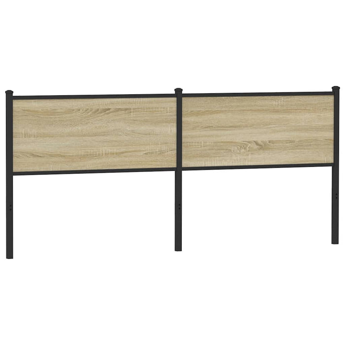 Headboard Sonoma 190 cm Engineered Wood and Steel