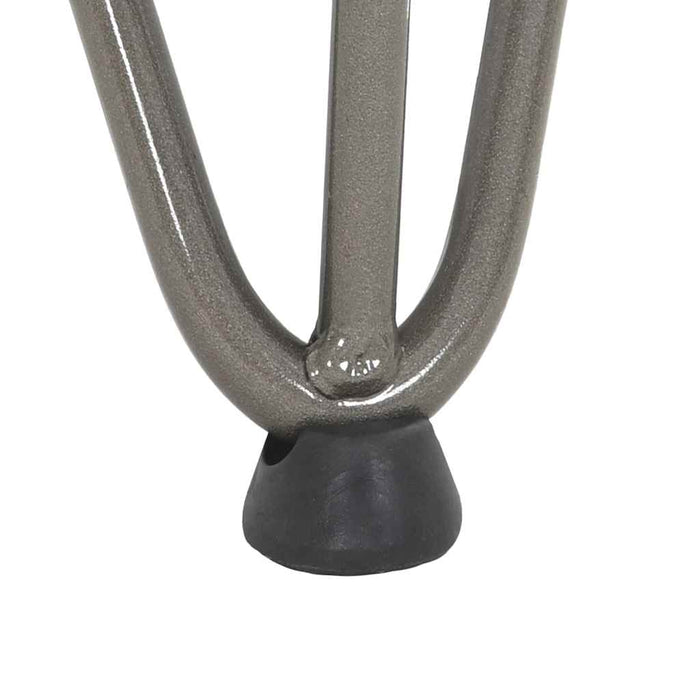 Hairpin Table Legs 4 pcs Natural Steel 20 cm Solid Steel