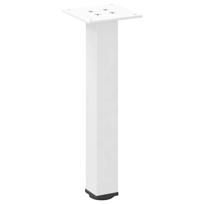 Coffee Table Legs 4 pcs White 30-32 cm Steel