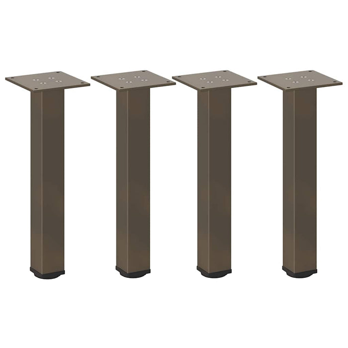 Coffee Table Legs 4 pcs Natural Steel 30-32 cm Steel