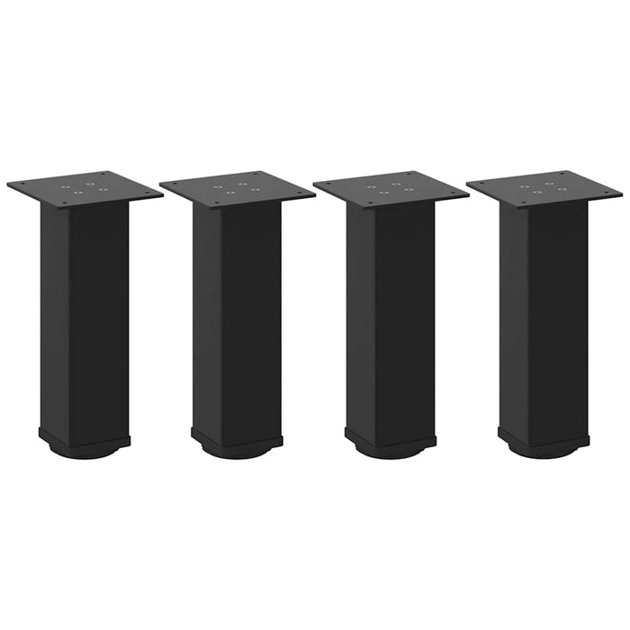 Coffee Table Legs 4 pcs Black 30-32 cm Steel