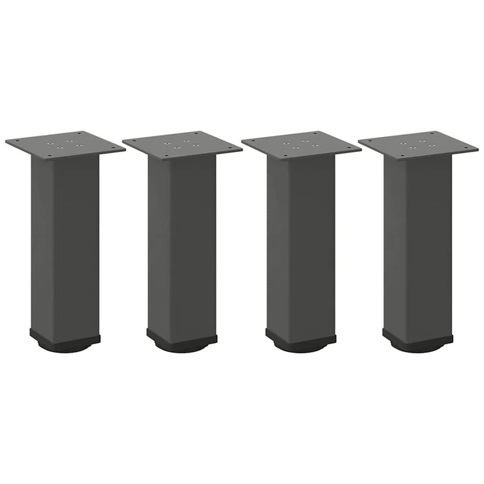 Coffee Table Legs 4 pcs Anthracite 30-32 cm Steel