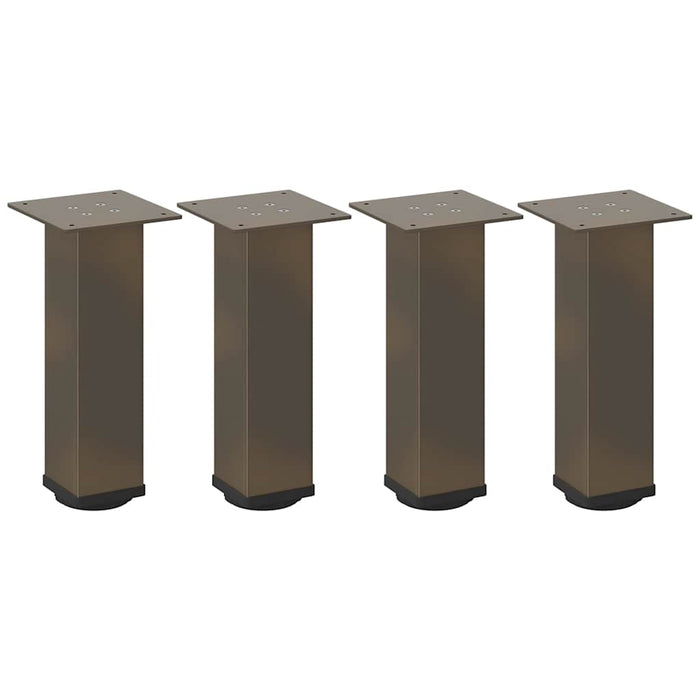 Coffee Table Legs 4 pcs Natural Steel 30-32 cm Steel