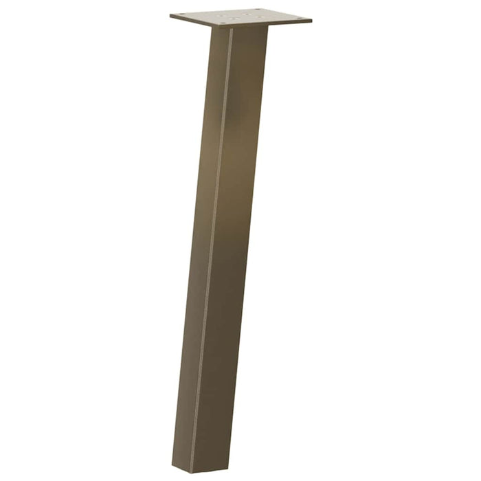 Coffee Table Legs 4 pcs Natural Steel 30 cm Steel