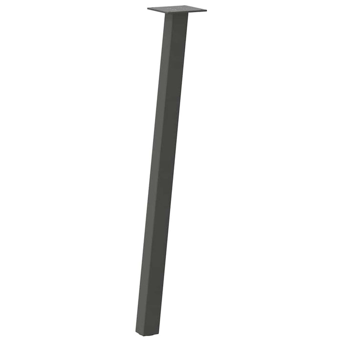 Coffee Table Legs 4 pcs Anthracite 72 cm Steel