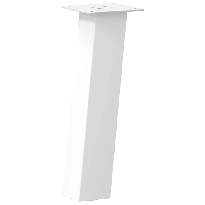 Coffee Table Legs 4 pcs White 42 cm Steel