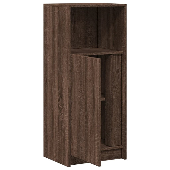 Сервант со светодиодной подсветкой Brown Oak 42.5x34x100 см Инженерная древесина