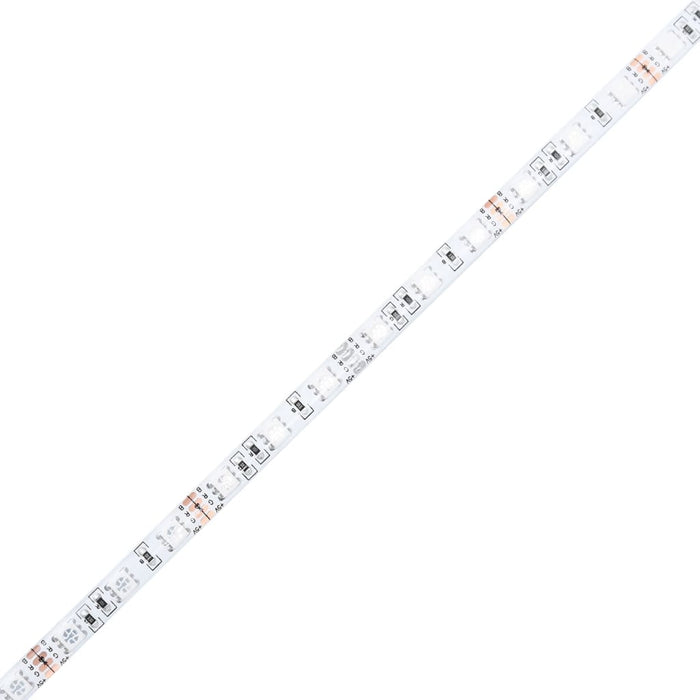 Бюфет с LED бетонно сиво 72x34x61 см инженерно дърво