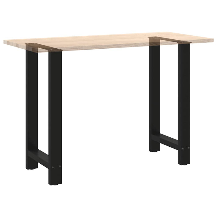 Coffee Table Legs Black 2 pcs 50x(90-91) cm Steel