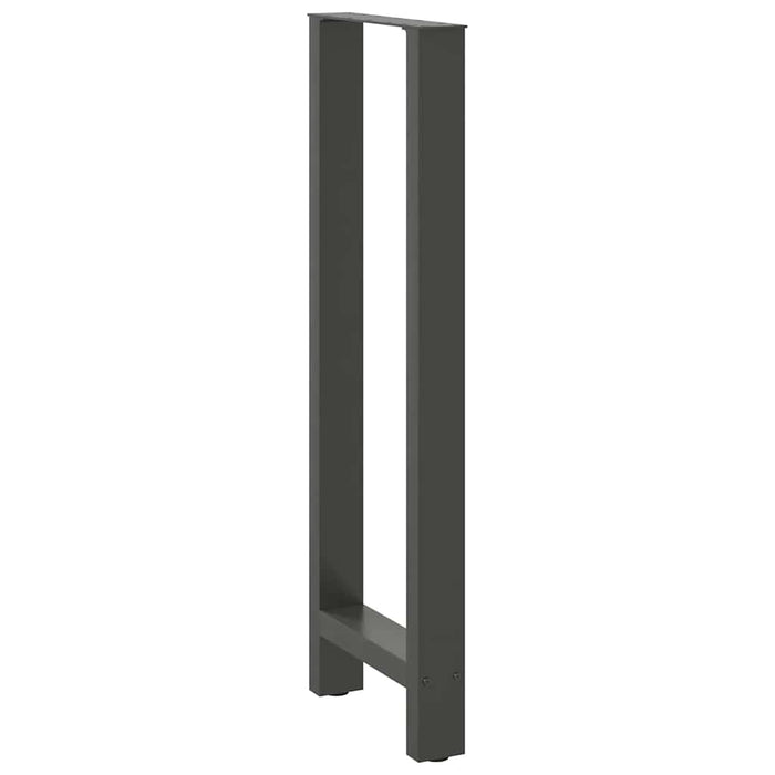 Coffee Table Legs Anthracite 2 pcs 50x(110-111) cm Steel