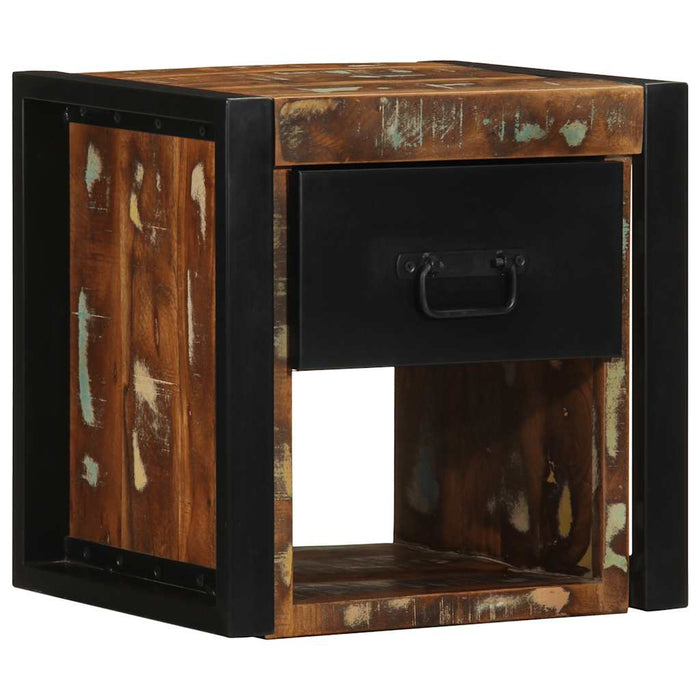 Bedside Cabinets 2 pcs Multicolour 40x35x40 cm Solid Wood Reclaimed