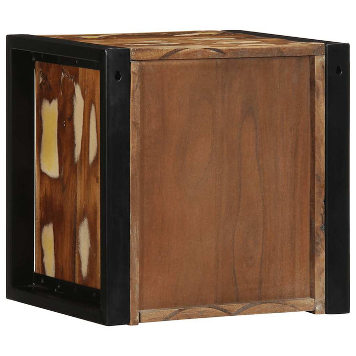 Bedside Cabinets 2 pcs Multicolour 40x35x40 cm Solid Wood Reclaimed