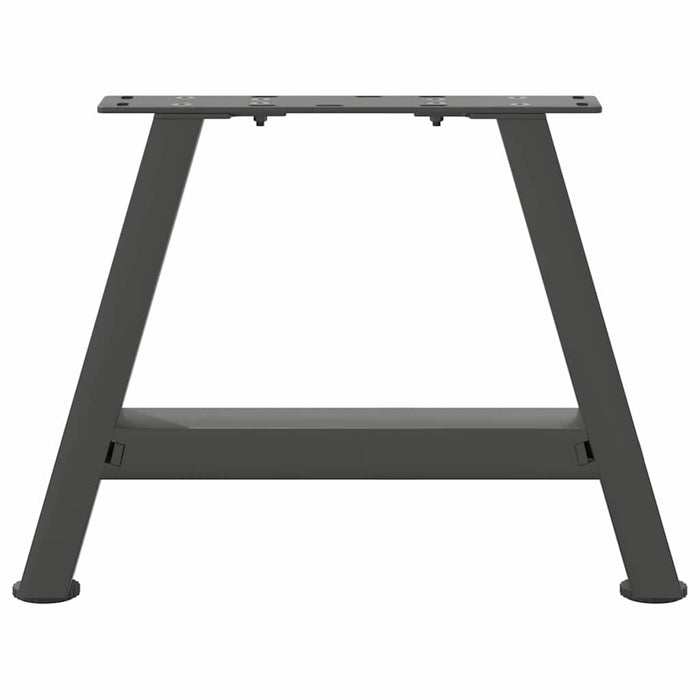 Coffee Table Legs A-Shaped 2 pcs Anthracite 30x(30-31) cm Steel