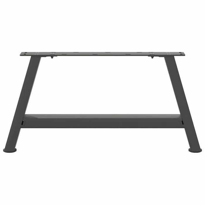 Coffee Table Legs A-Shaped 2 pcs Anthracite 60x(30-31) cm Steel