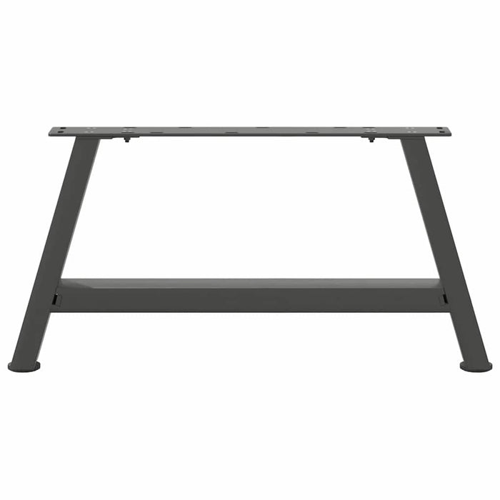 Coffee Table Legs A-Shaped 2 pcs Anthracite 70x(30-31) cm Steel