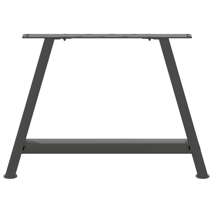 Coffee Table Legs A-Shaped 2 pcs Anthracite 60x(42-43) cm Steel