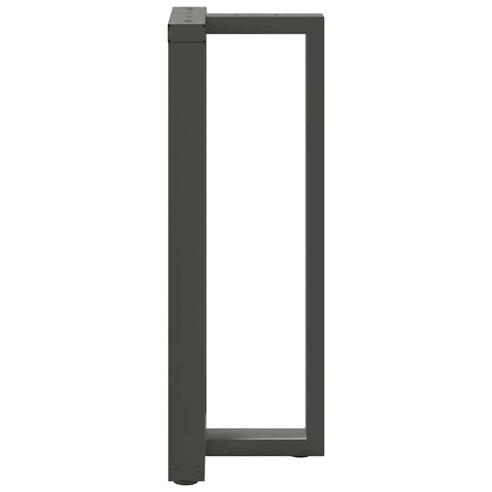 Bar Table Legs T-Shaped 2 pcs Anthracite 50x35x(100-101) cm Steel