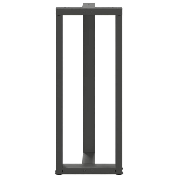 Bar Table Legs T-Shaped 2 pcs Anthracite 50x35x(100-101) cm Steel