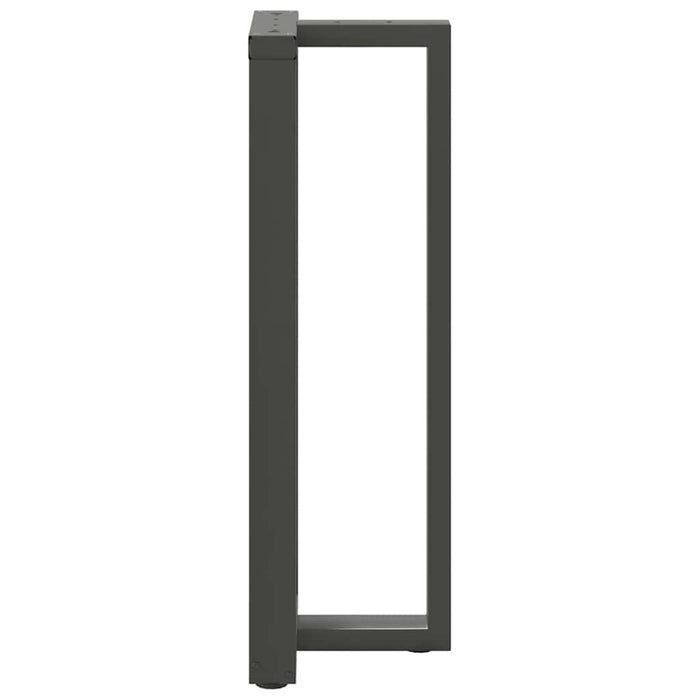 Picioare mese de bar în formă de T 2 buc Antracit 50x35x(110-111) cm Oțel