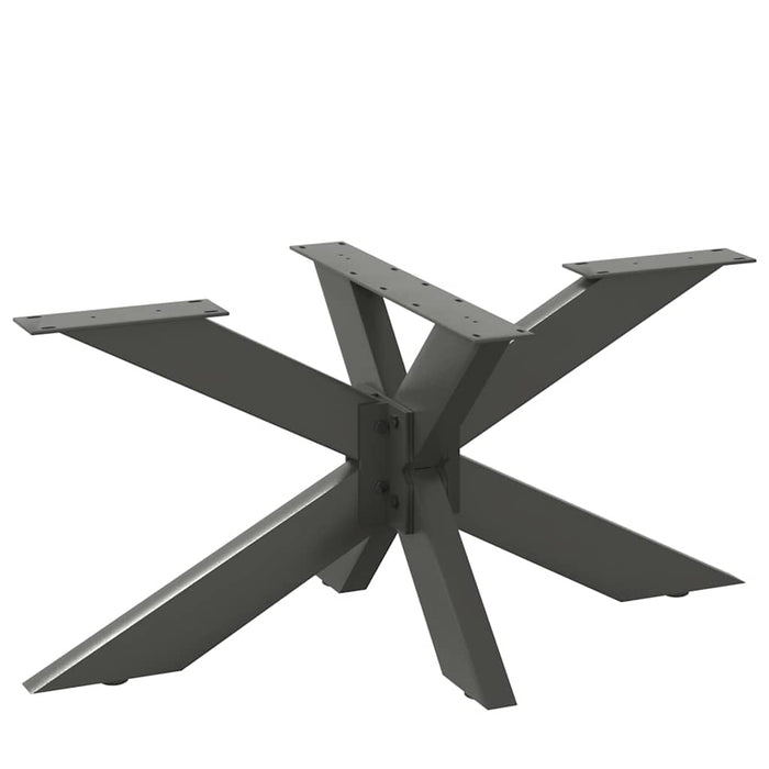 Coffee Table Leg Spider Shape Anthracite 98x58x(42-43) cm Steel