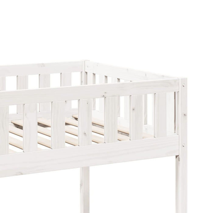 Children's Bed without Mattress White 80x200 cm Solid Wood Pine