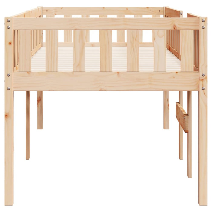 Children's Bed without Mattress 75x190 cm Solid Wood Pine