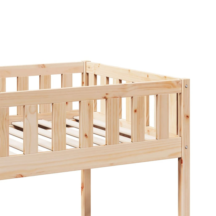 Children's Bed without Mattress 75x190 cm Solid Wood Pine