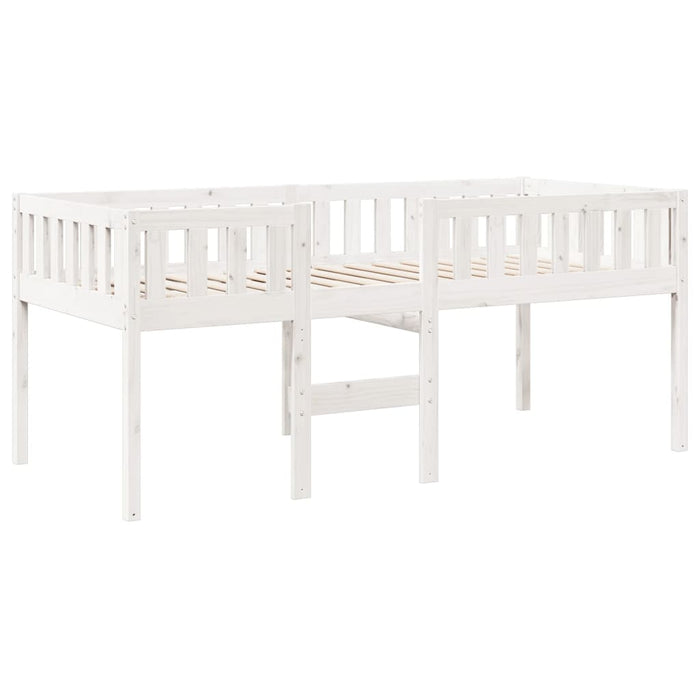 Children's Bed without Mattress White 75x190 cm Solid Wood Pine