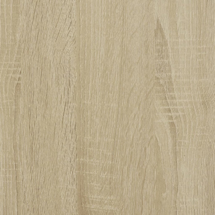 Rolling Cabinet Sonoma Oak 72x33x42.5 cm Engineered Wood