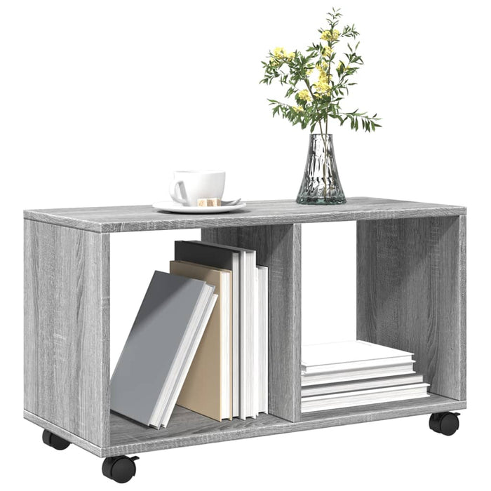 Подвижен шкаф Grey Sonoma 72x33x42,5 cm Engineered Wood