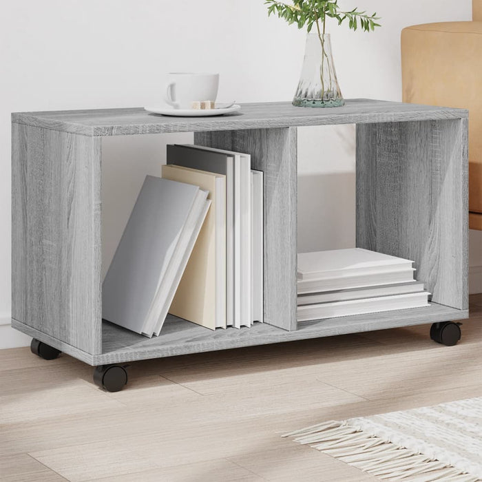 Подвижен шкаф Grey Sonoma 72x33x42,5 cm Engineered Wood