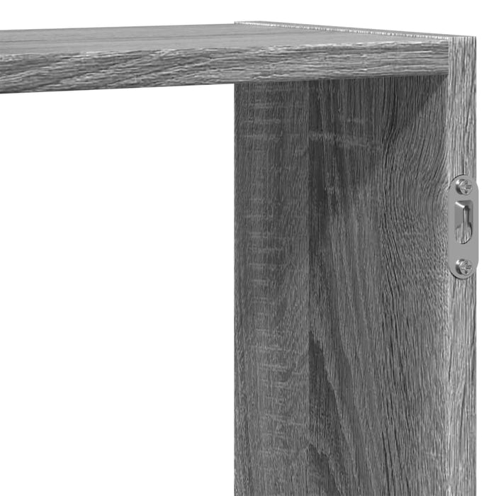 Стенен рафт Grey Sonoma 159x18x65 cm Engineered Wood