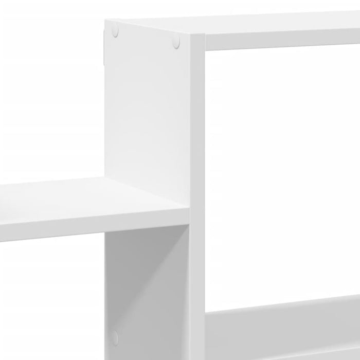 Wall Shelf White 96x18x60 cm Engineered Wood