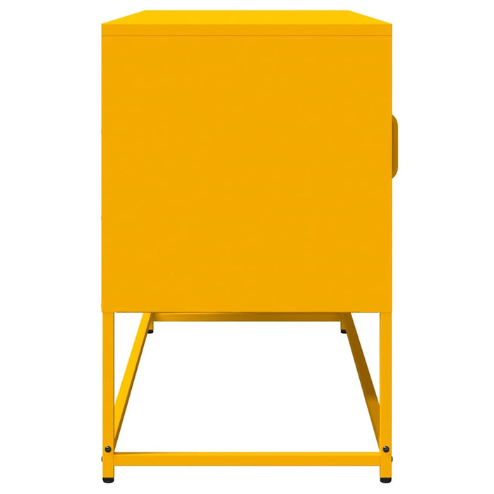 TV Cabinet Mustard Yellow 100.5x39x60.5 cm Cold-rolled Steel