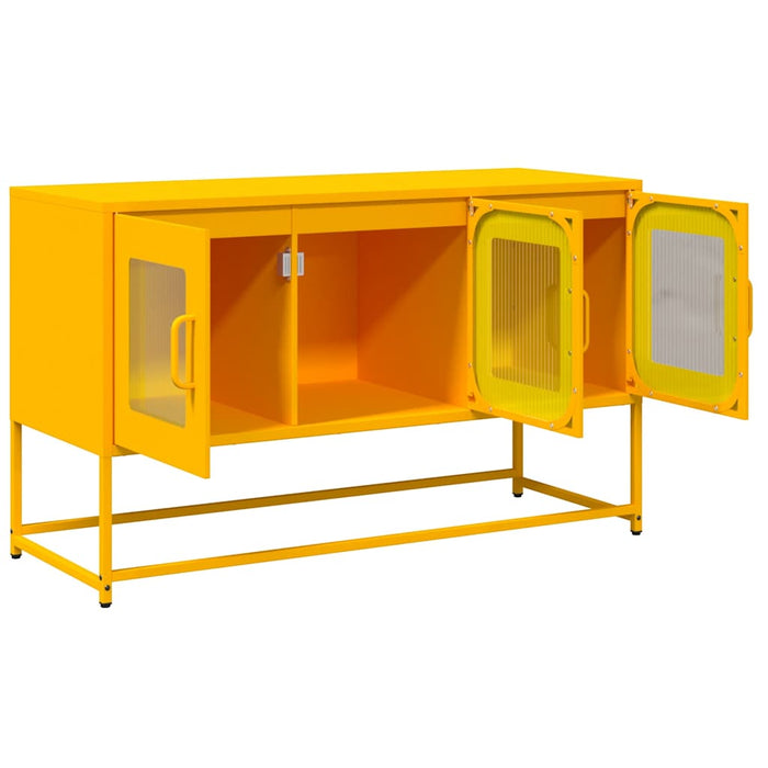 TV Cabinet Mustard Yellow 100.5x39x60.5 cm Cold-rolled Steel