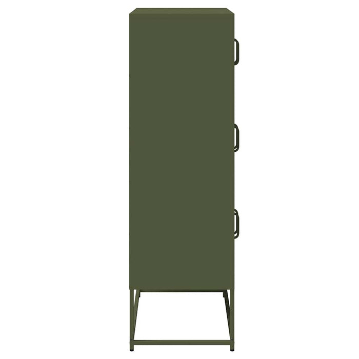 Tabla verde olive 68x39x123 cm Otel