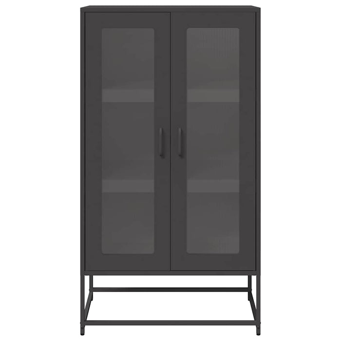 Highboard Black 68x39x123 см стомана