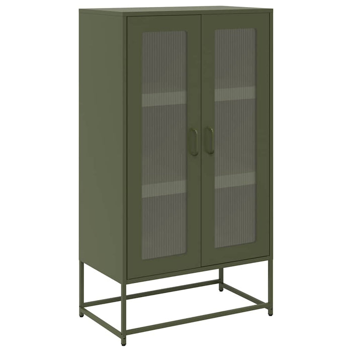 Tabla verde olive 68x39x123 cm Otel