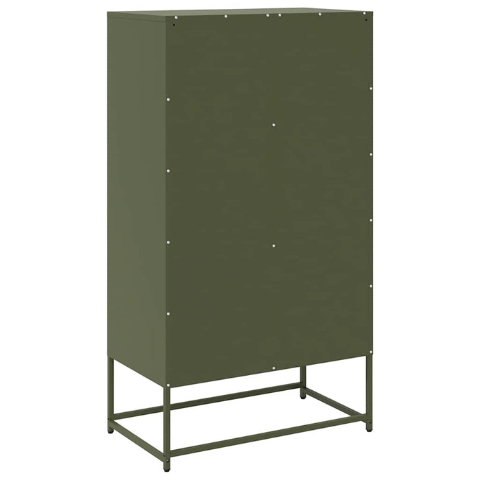 Tabla verde olive 68x39x123 cm Otel