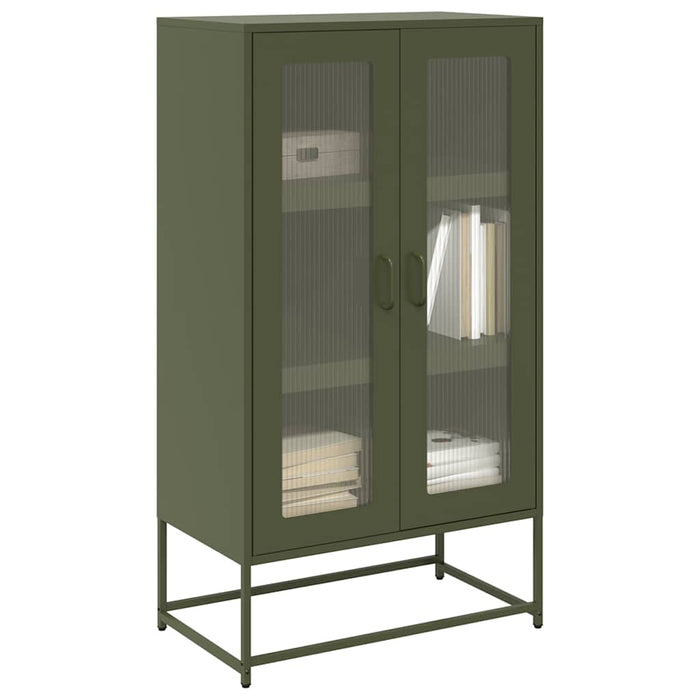 Tabla verde olive 68x39x123 cm Otel