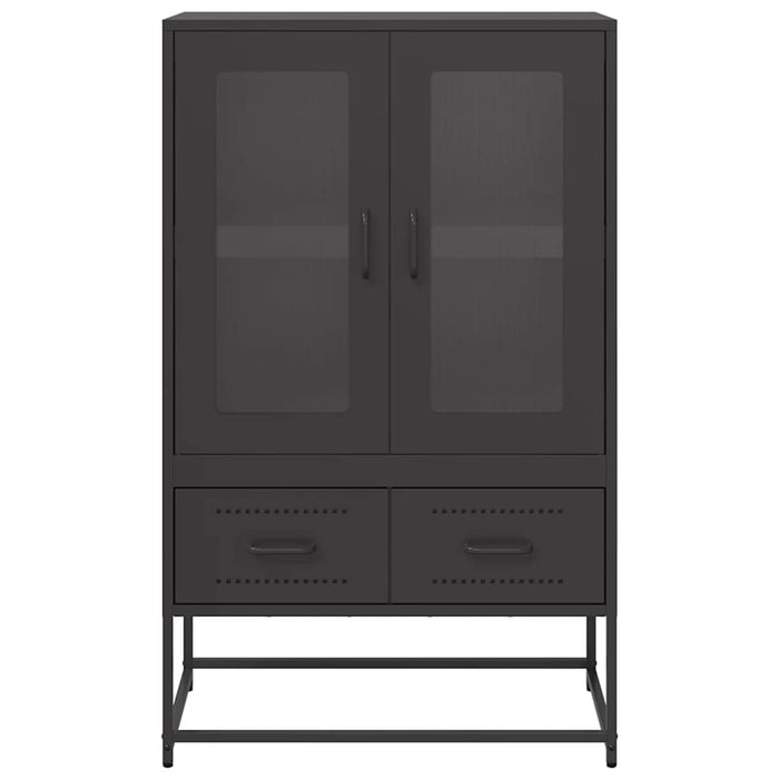 Highboard Black 68x39x111.5 см стомана