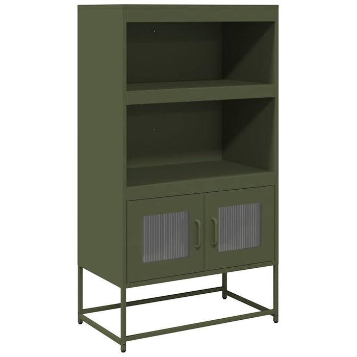 Tabla verde olive 68x39x123 cm Otel