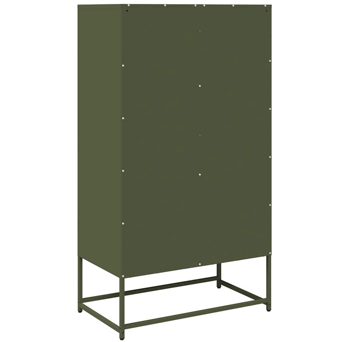 Tabla verde olive 68x39x123 cm Otel