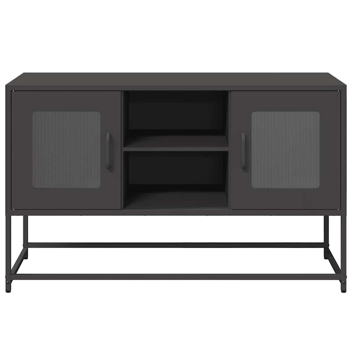 TV Cabinet Black 100.5x39x60.5 cm Steel