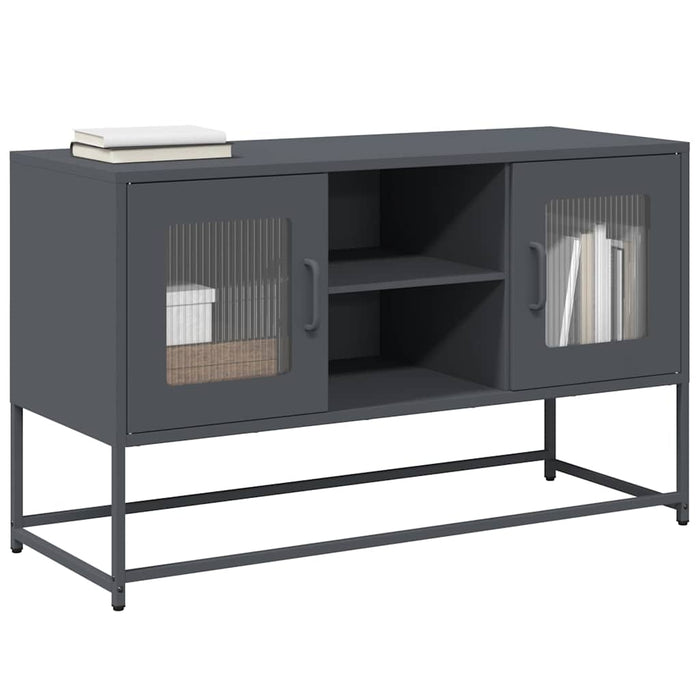 TV Cabinet Anthracite 100.5x39x60.5 cm Steel